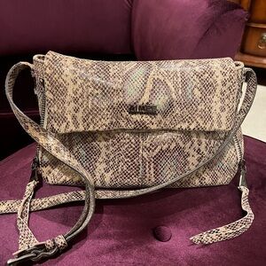 Aimee Kestenberg Snake Print Crossbody Bag